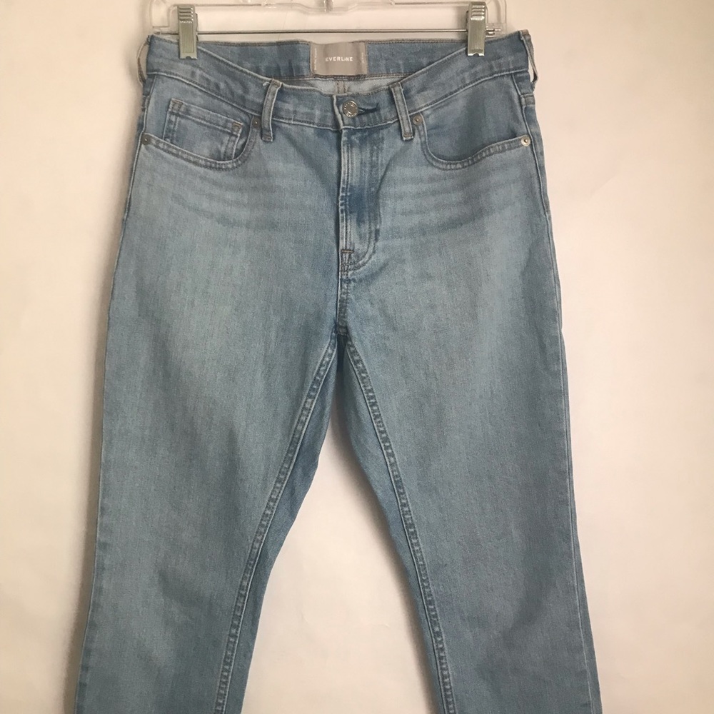 Everlane Lightwash Ankle Skinny Jeans
